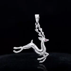 Deer Silver Pendent