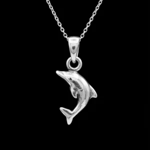 Oceanic Grace Dolphin Pendant