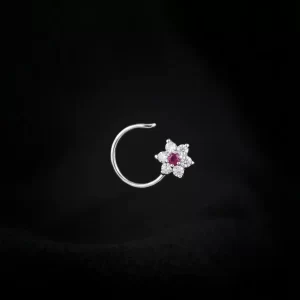 Flower Radiance Nose Pin