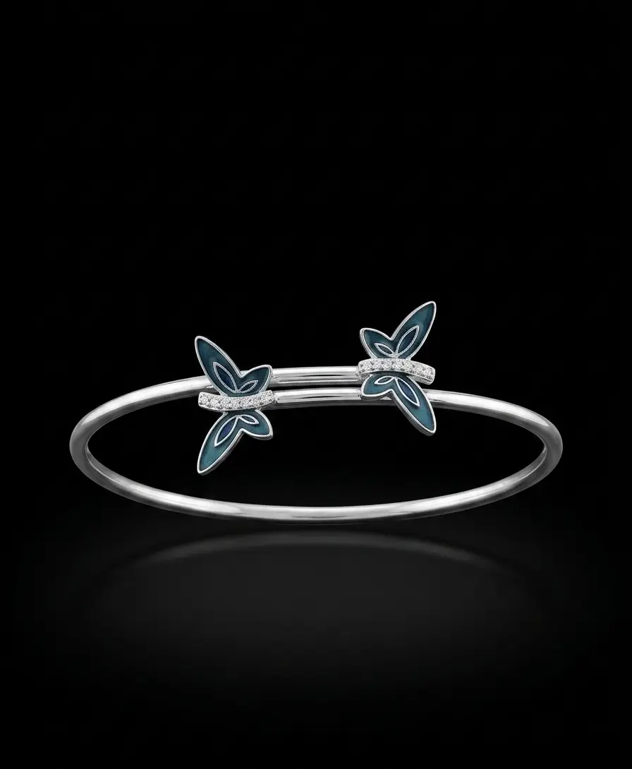 Delicate Butterfly Motif Bracelet