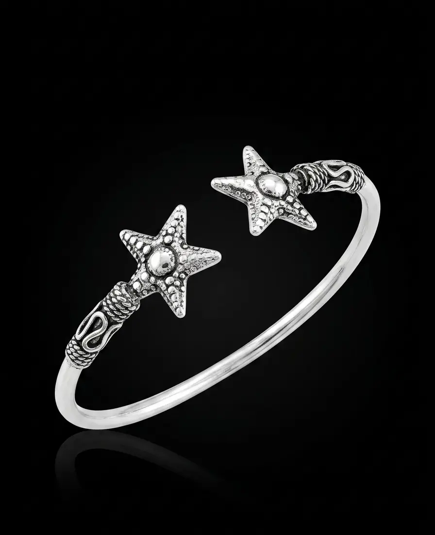 Twinkling Twin Star Bracelet