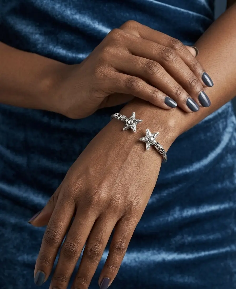 Twinkling Twin Star Bracelet - Image 2