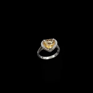 The Eternal Heart Halo Ring