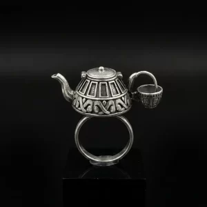 Artisan Teapot Ring