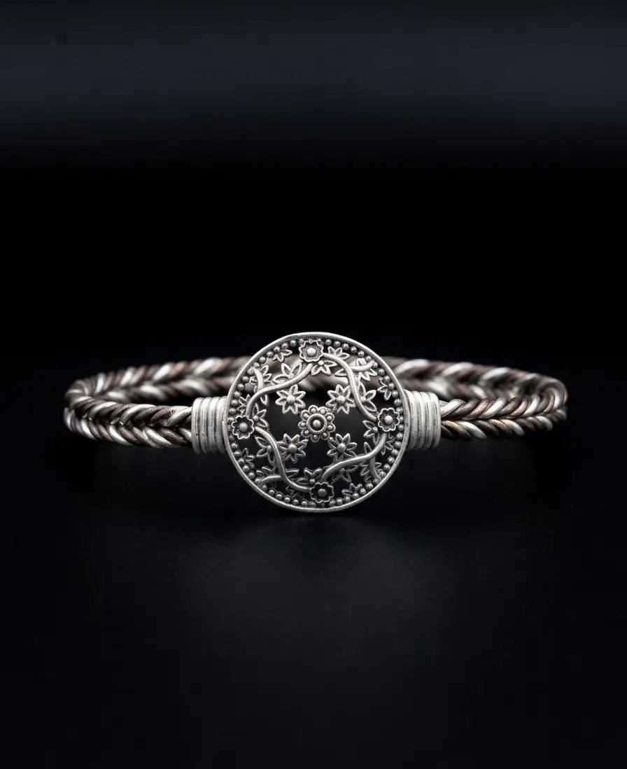 Ornate Round Noa