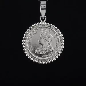 Victorian Coin Pendant