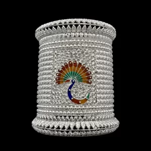 Peacock Meenakari Chur