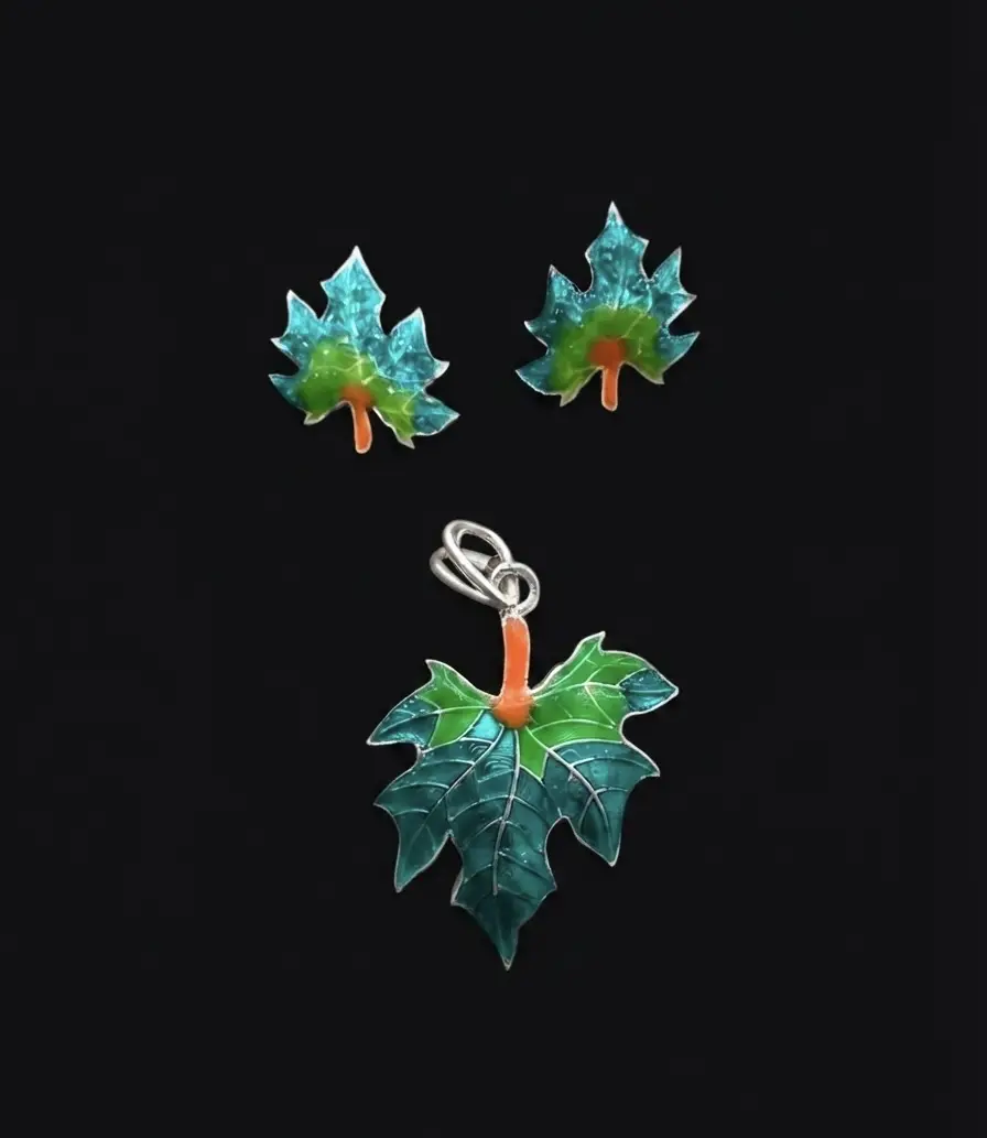 Elegant & Nature Inspired Pendant Set