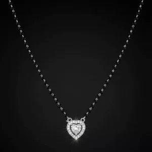 Heart-Shaped Mangalsutra