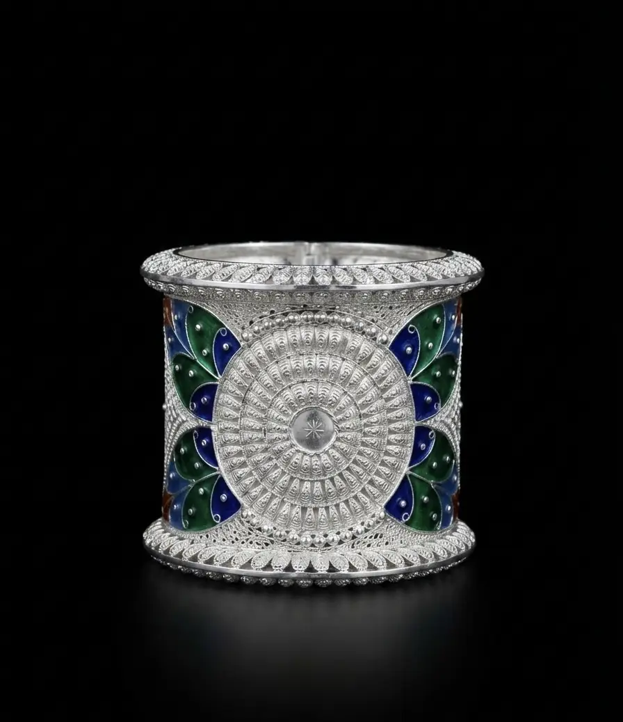 Traditional Meenakari Chur