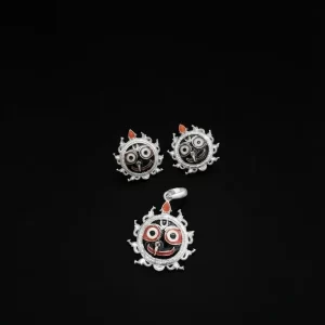 Jagannath Pendant Set