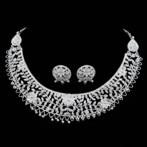 Floral Filigree Hashli Necklace