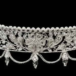 Blooming Silver Choker