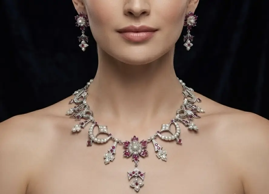 Regal Blossom Necklace
