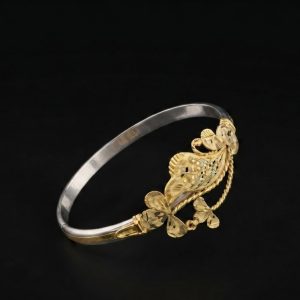 Golden Finish Silver Pola