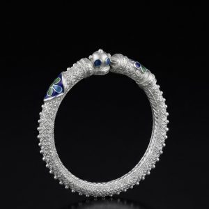 Traditional Meenakari Crown Mukh Bala