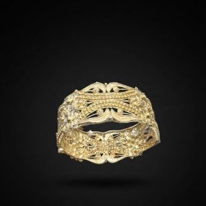 Swarna Crown Filigree Handcrafted Chur
