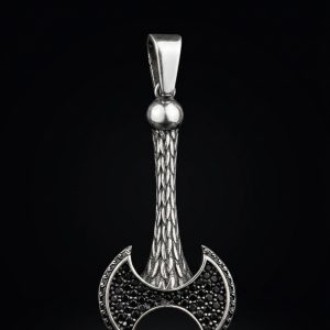 The Shadow Sovereign Battleaxe Pendant