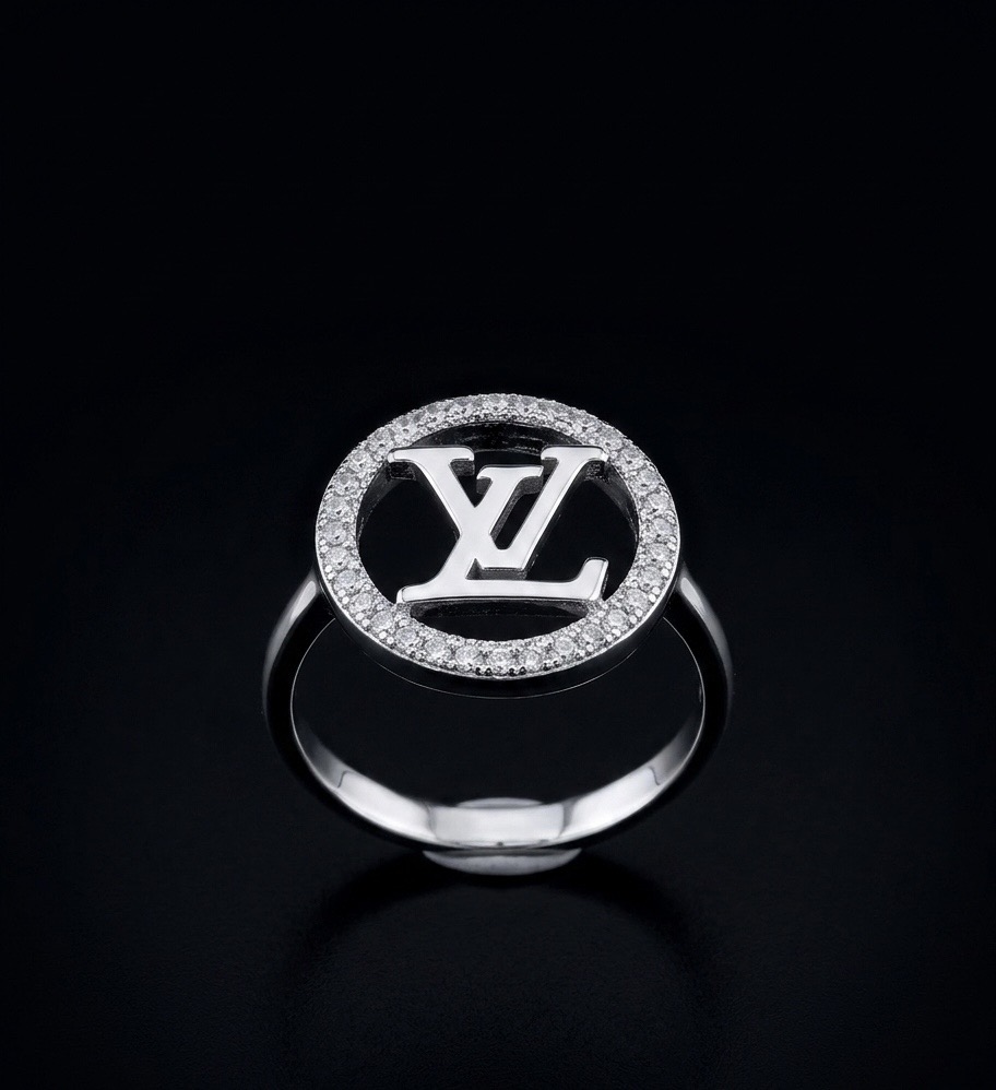 The Monogram Halo Signet Ring