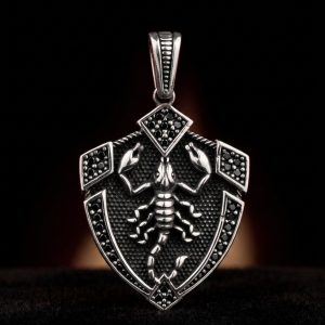 The Shadow Venom Scorpion Shield Pendant