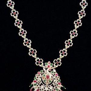 The Navratna Bloom Silver Haram