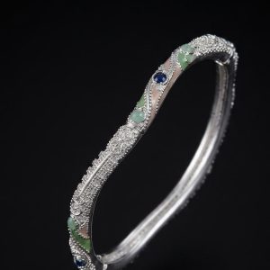Tarangini Wavy Pastel Manipuri Bangle